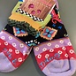 DUB & DRINO SOCKS  Scalloped Hem- Ethno Wild