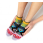 DUB & DRINO SOCKS  Scalloped Hem- Ethno Wild
