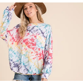 sale from $50 COLOR SPLASH CASUAL TOP