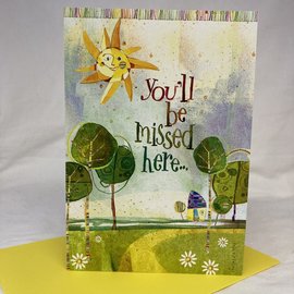 Goodbye Card Spreading Sunshine