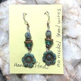 KAMALA DESIGNS HAND CRAFTED KATE EARRINGS - 75