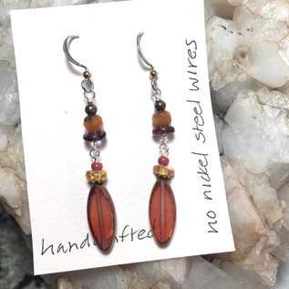 KAMALA DESIGNS HAND CRAFTED KATE EARRINGS - 78