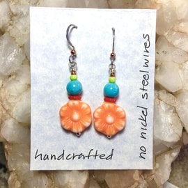 KAMALA DESIGNS HAND CRAFTED KATE EARRINGS - 87