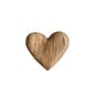HAND CARVED WOOD HEART