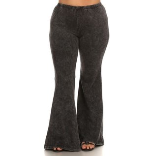 Mineral Wash Bell Bottoms - XL CHARCOAL NAVY