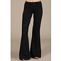 SALE FROM $40 -MINERAL WASH BELL BOTTOMS - BLACK - SMALL ONLY
