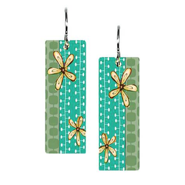 ARTISTA TWINKA RECTANGLE EARRINGS