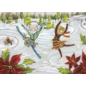 HOLIDAY CARD SKATING CATS