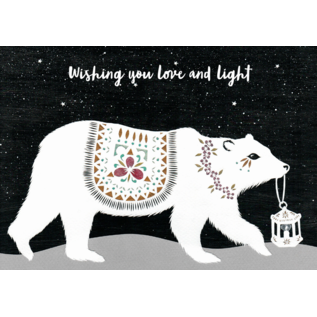 LOVE AND LIGHT BEAR / SNOWQUEEN HOLIDAY CARD