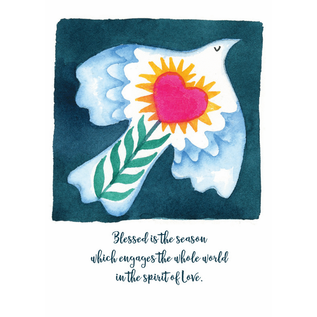 HOLIDAY CARD SPIRIT OF LOVE DOVE