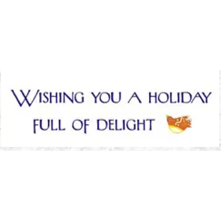 HOLIDAY CARD MIDWINTER SLED