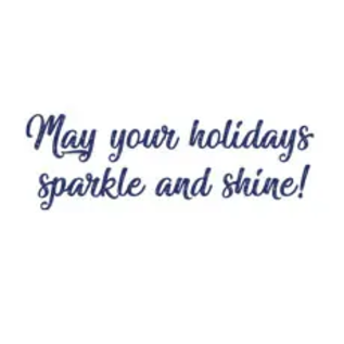 HOLIDAY CARD SPARKLE TREES