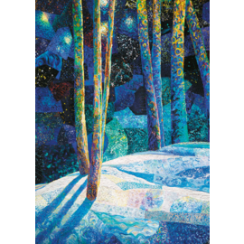 HOLIDAY CARD SPARKLE TREES