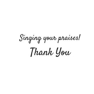 THANK YOU CARD YELLOW BIRD
