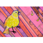 THANK YOU CARD YELLOW BIRD