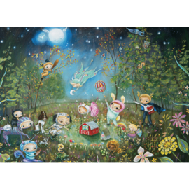 NEW BABY CARD SLEEPOVER