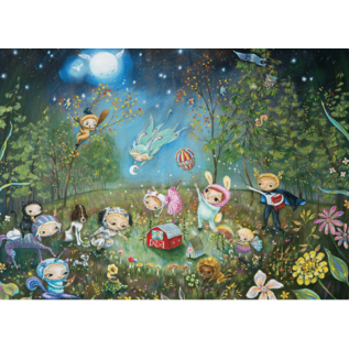 NEW BABY CARD SLEEPOVER