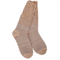 WORLD'S SOFTEST SOCK SOCK WEEKEND  TEXTURED CREW Rose Multi
