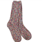 WORLD'S SOFTEST SOCK SOCK WEEKEND RAGG CABLE CREW  - CELESTIAL