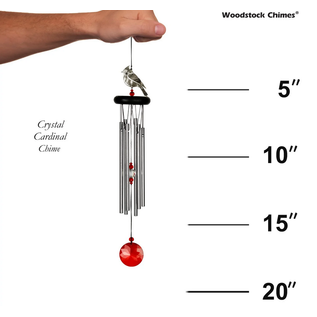 WOODSTOCK CRYSTAL CARDINAL CHIMES