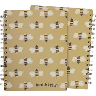 SPIRAL NOTEBOOK- BE HAPPY