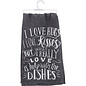 THE DISHES TOWEL