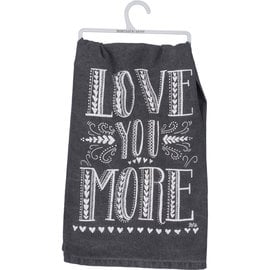 LOVE YOU MORE TOWEL