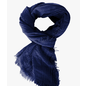 BOHO GAUZE SCARF - COBALT