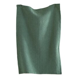 WAFFLE WEAVE TOWEL- GREEN SLATE
