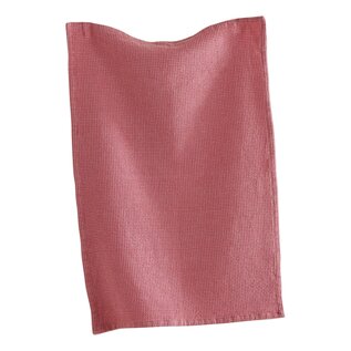 WAFFLE WEAVE  TOWEL- BLUSH