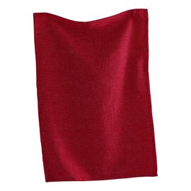 WAFFLE WEAVE TOWEL- RED
