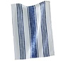 RUSTIC STRIPED TOWEL - NAVY /ECRU
