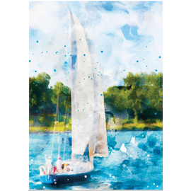 FATHER'S DAY CARD SAILBOAT