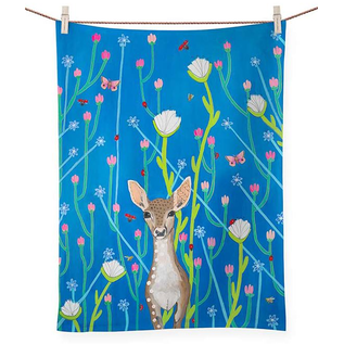 FAWN AND LADYBUGS  TOWEL