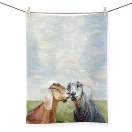 GOAT BESTIES TEA TOWEL