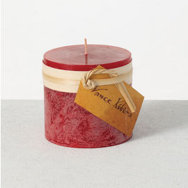 VANCE KITIRA TIMBER PILLAR - CRANBERRY