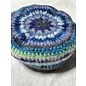 HAND MADE WOOL FELTED BOWL in BLUES