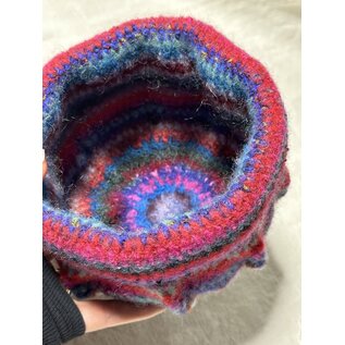 HAND MADE FELTED BOWL - # 9