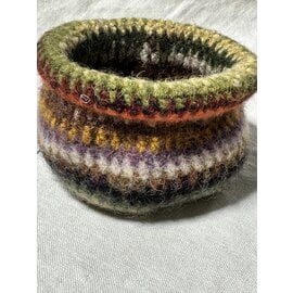 WOOLY  FELTED BOWL- # 3