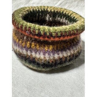 WOOLY  FELTED BOWL- # 3