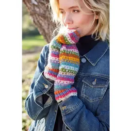 FAIR TRADE HAND KNIT MITTEN - FLECKS