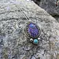 Seismic Silver MOHAVE TURQUOISE PENDANT