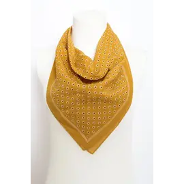 DAISIES  BANDANA - MUSTARD