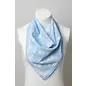 PERIWINKLE FLORAL KERCHIEF