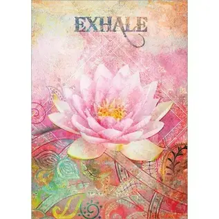 Encouragement Card Exhale BLANK