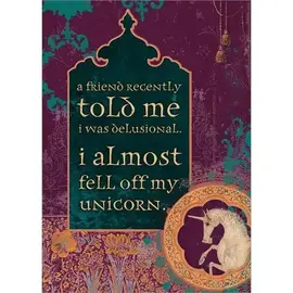 FRIENDSHIP CARD FELL OFF MY UNICORN