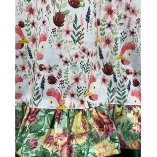 VIOLET TOP - SWEET CHICKENS - MEDIUM