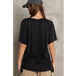 BLACK FEATHERWEIGHT TEE SHIRT