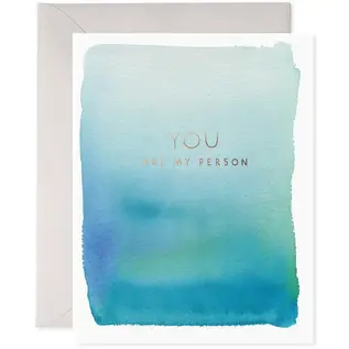 CARD YOU ARE MY PERSON BLANK INSIDE