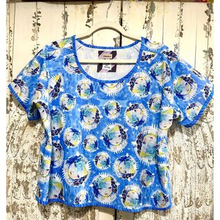 KAMALA DESIGNS PANSY TOP - GARDEN ANGEL - MEDIUM